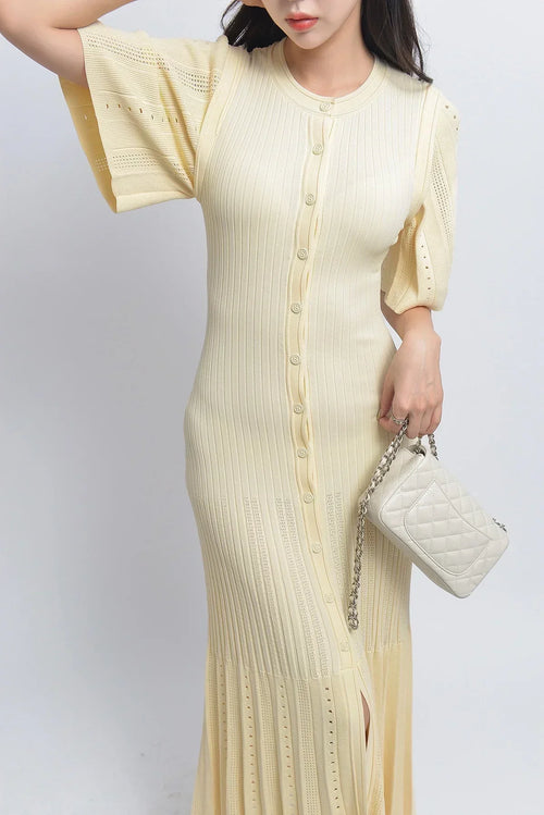 Solène Knitted Dress