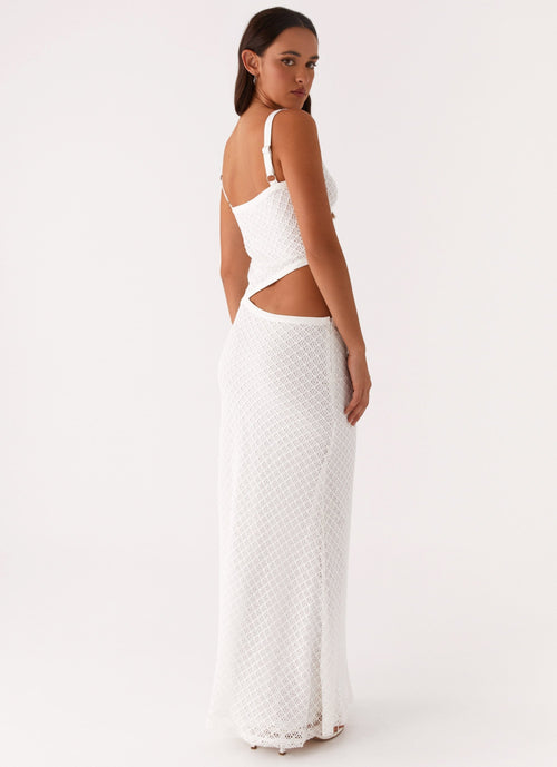 Nira Knit Crochet Dress