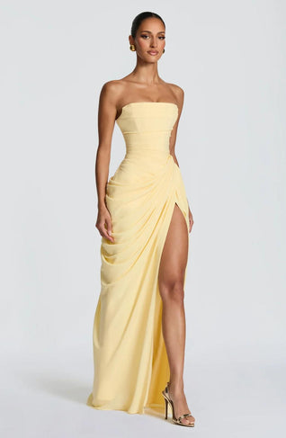 Aurelia Draped Maxi Dress