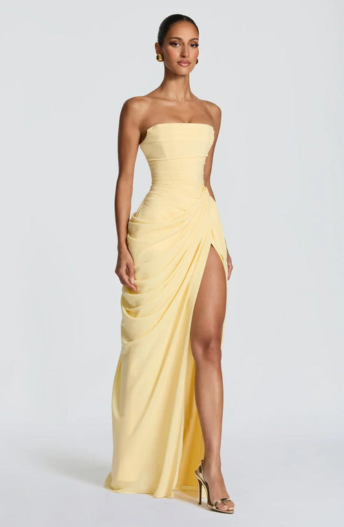 Aurelia Draped Maxi Dress