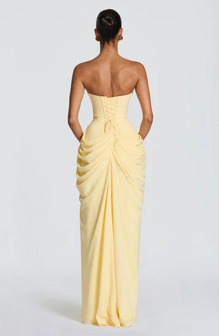 Aurelia Draped Maxi Dress