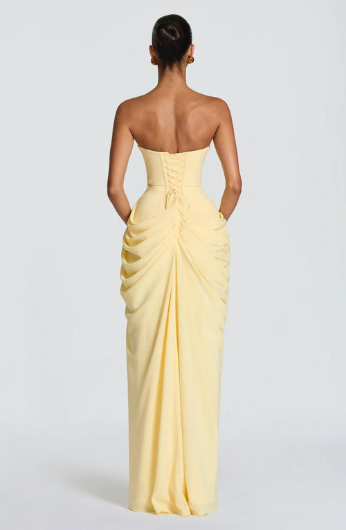 Aurelia Draped Maxi Dress