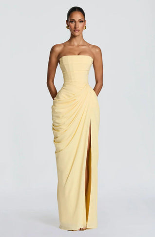 Aurelia Draped Maxi Dress