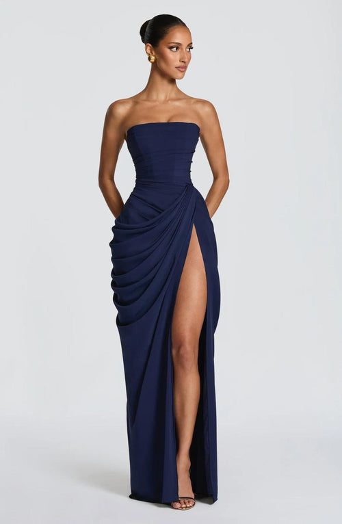 Aurelia Draped Maxi Dress