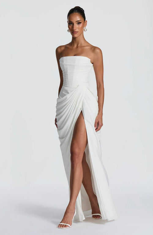 Aurelia Draped Maxi Dress