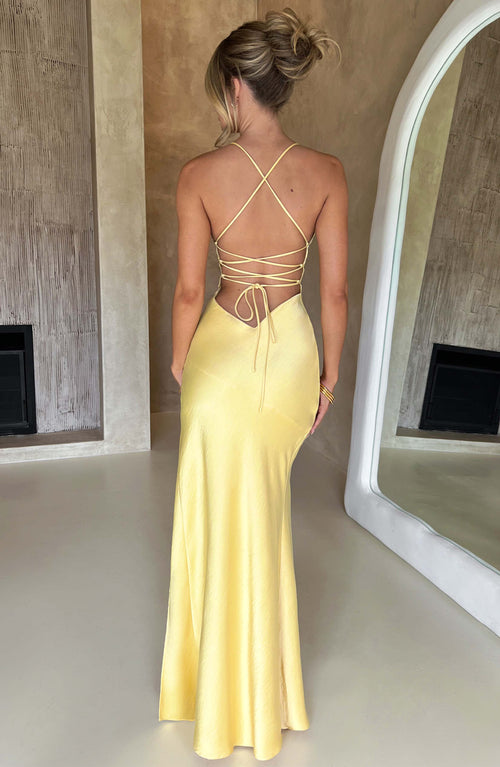 Sienna Silk Satin Gown